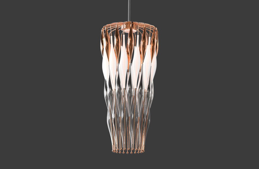 Design pendant light LV035LB copper
