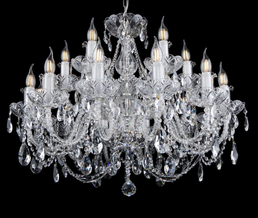 Crystal chandelier EL10212+602PB*