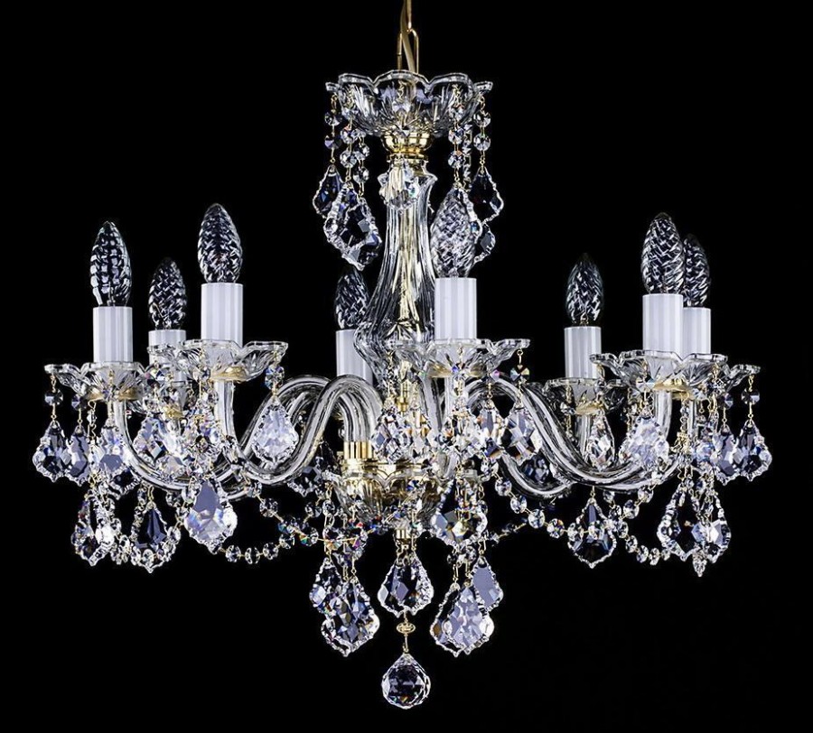 Cut glass crystal chandelier L024CE