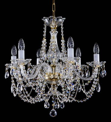 Cut glass crystal chandelier L022CE