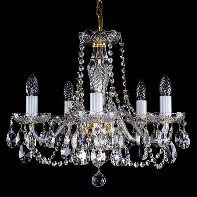 Cut glass crystal chandelier L16051CE