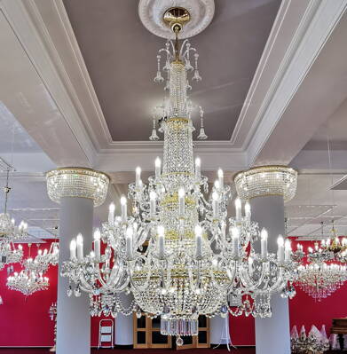 Crystal chandelier EL74448+902